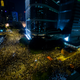 Thousands of protesters attend a rally outside the government headquarters in Hong Kong as riot police stand guard September 27, 2014.